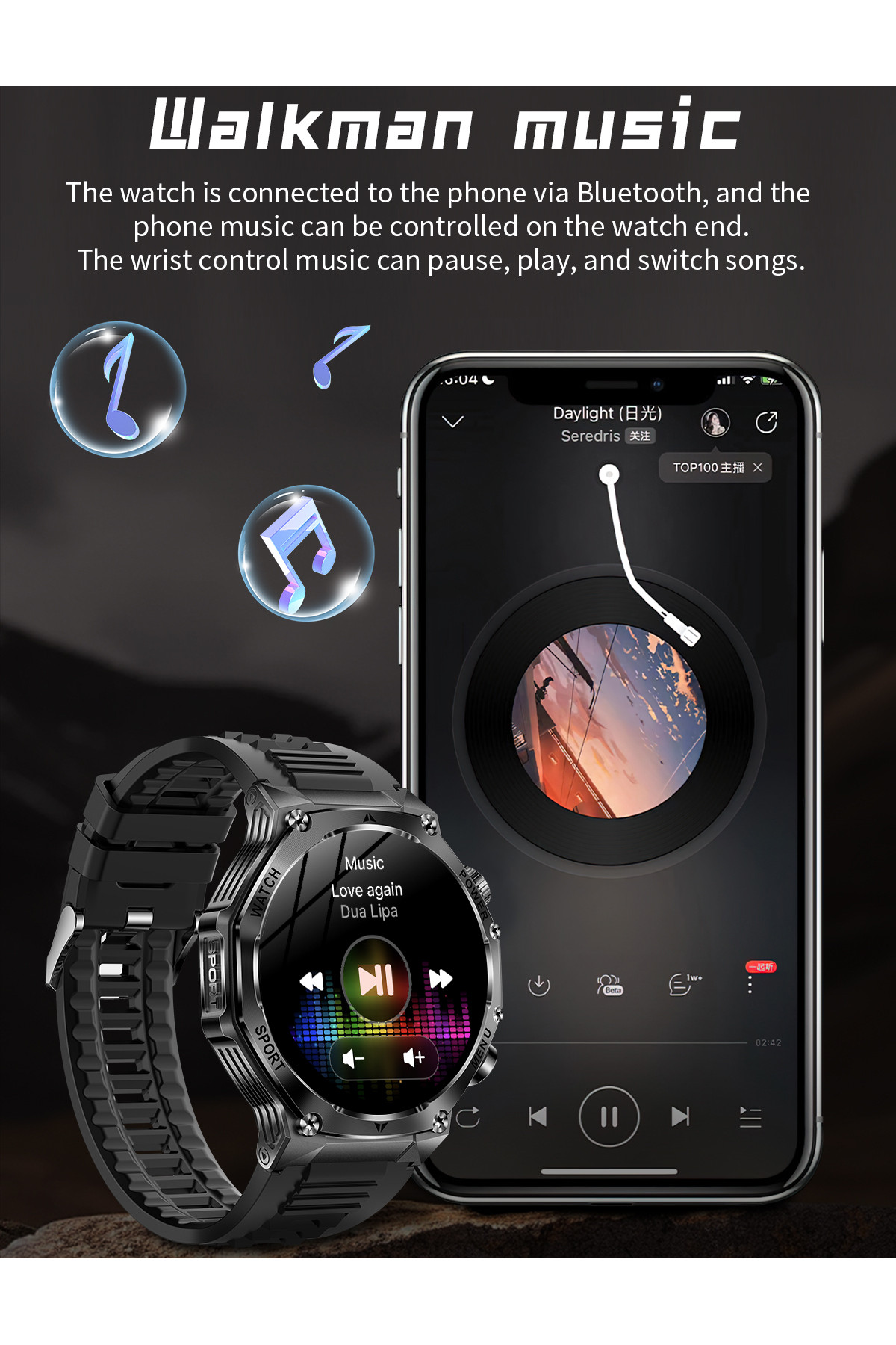 Смарт годинник  Smart Surf X Pro Black Rubber, 2 ремінці