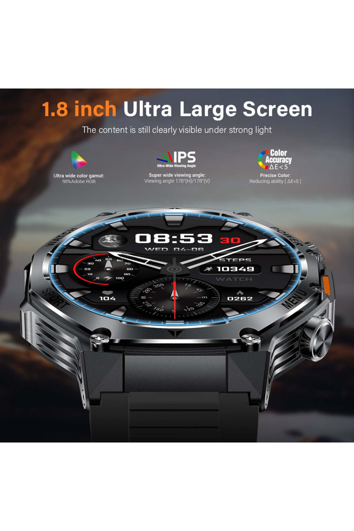 Смарт годинник  Smart Surf X Pro Black Rubber, 2 ремінці