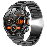 Смарт годинник  Smart Surf X Pro Black Steel, 2 ремінці