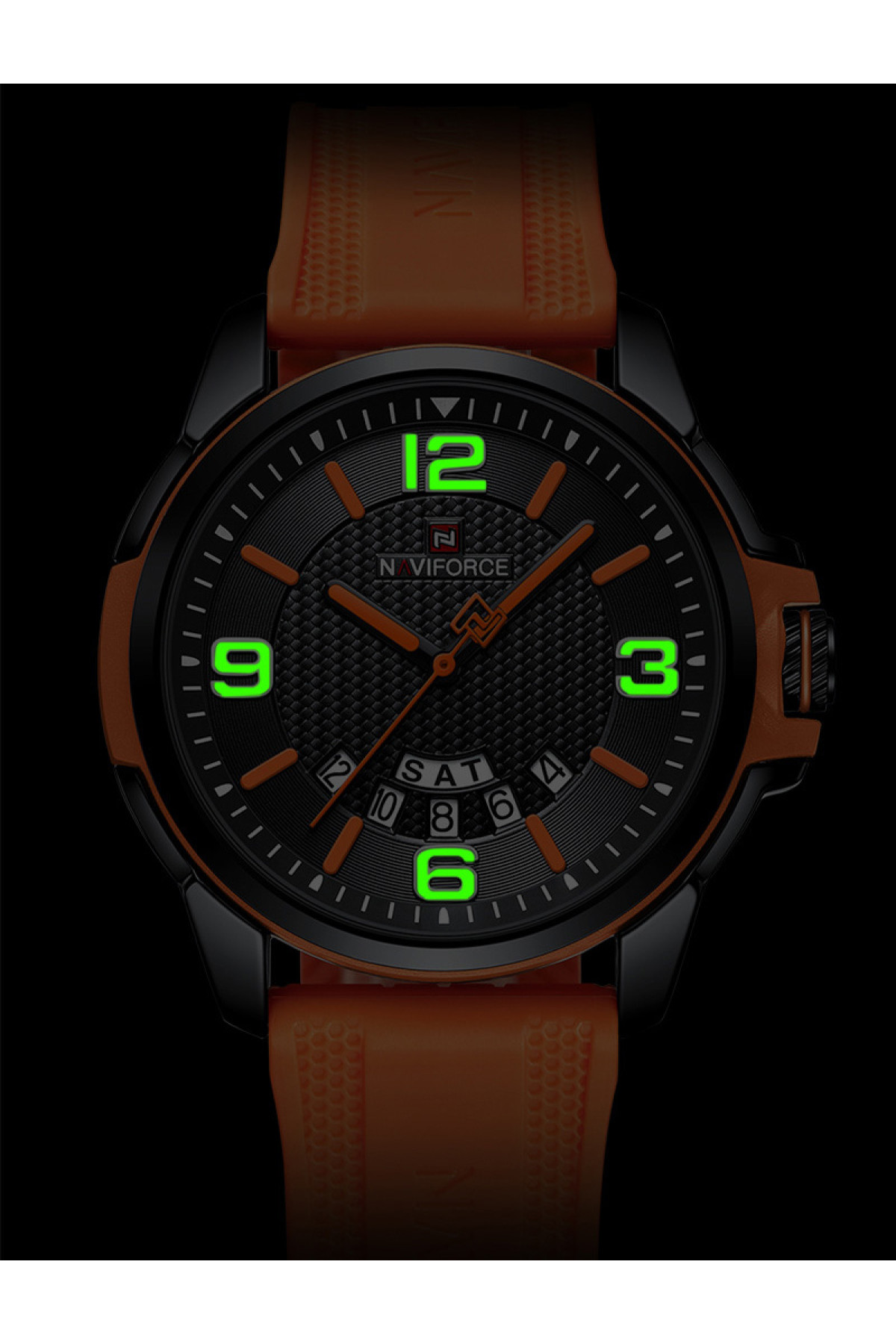 Чоловічий годинник  Naviforce Young Orange