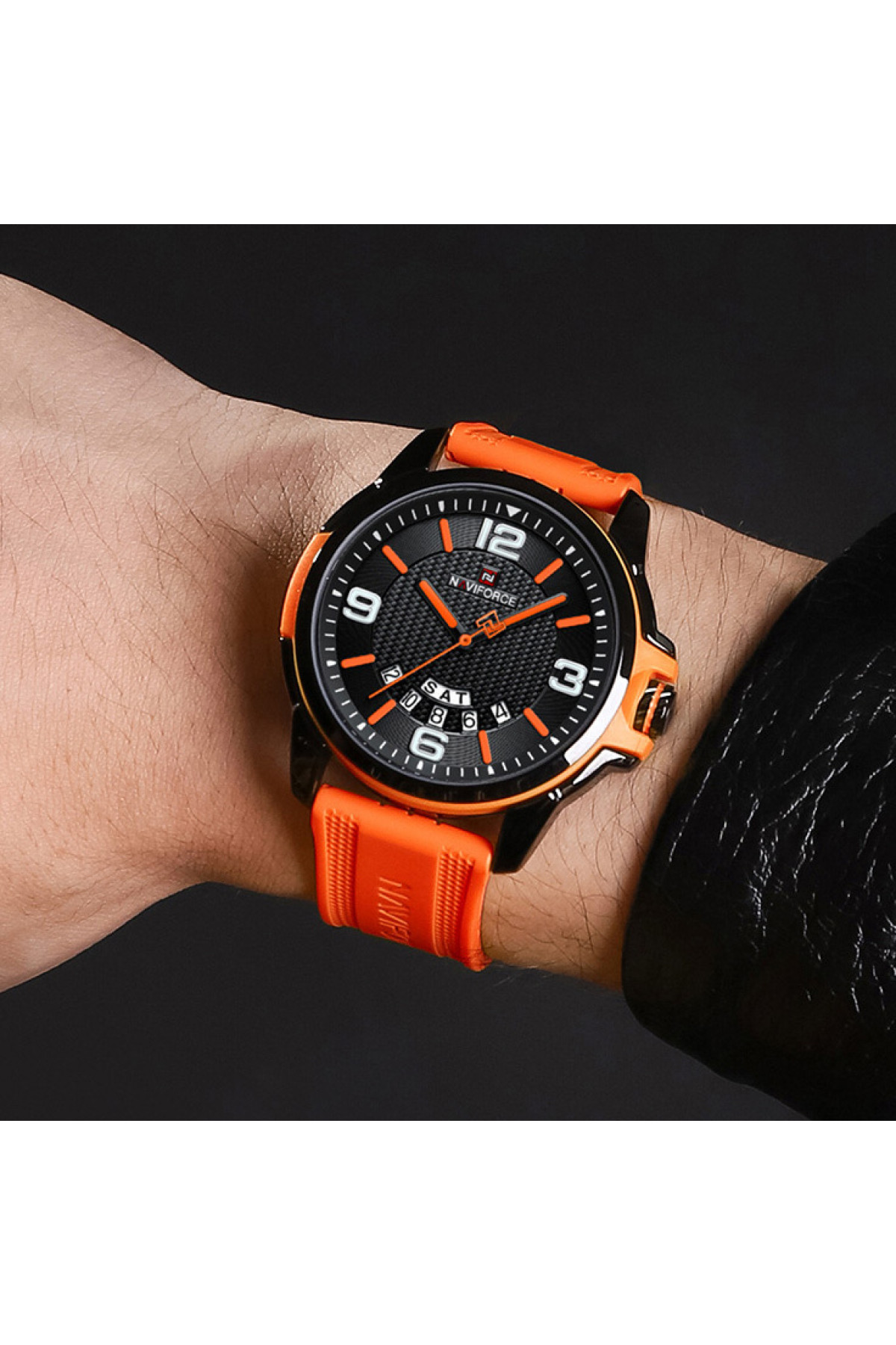 Чоловічий годинник  Naviforce Young Orange