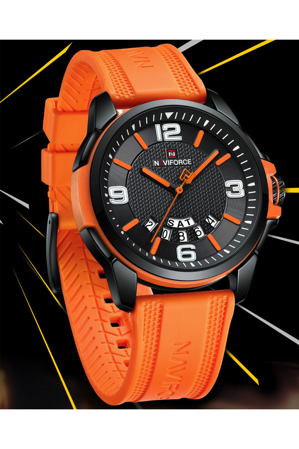 Чоловічий годинник  Naviforce Young Orange