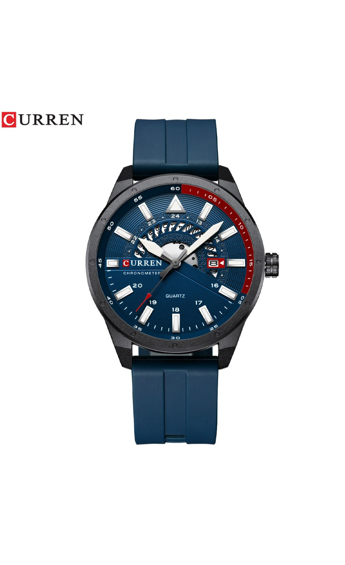 Наручні годинники Curren Curren Curren 8421 Blue-Black-Red