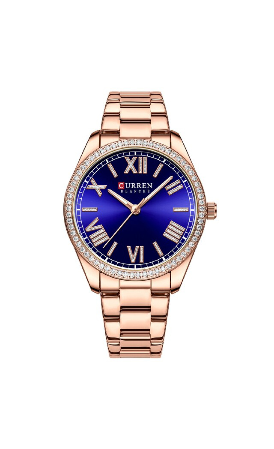 Наручні годинники Curren Curren Curren 9088 Rose Gold-Blue