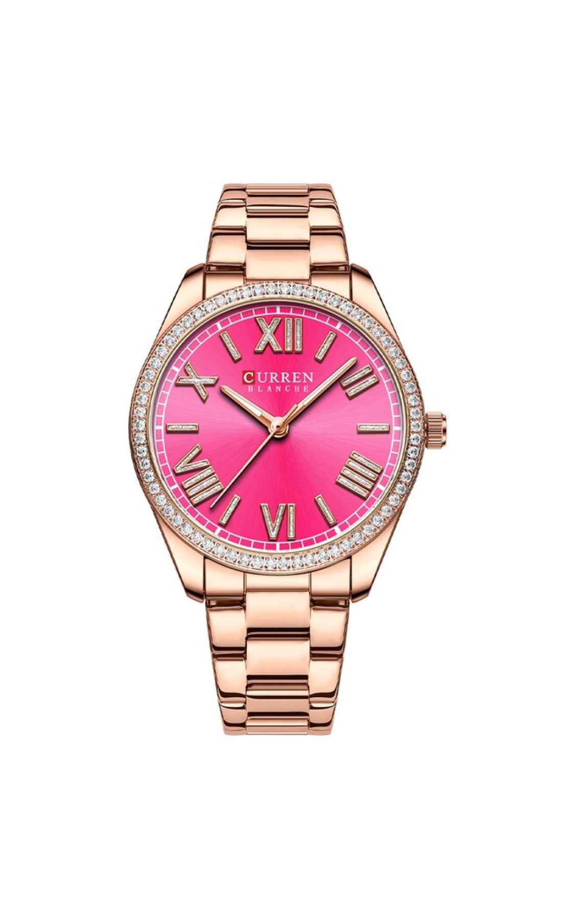 Наручні годинники Curren Curren Curren 9088 Rose Gold-Pink