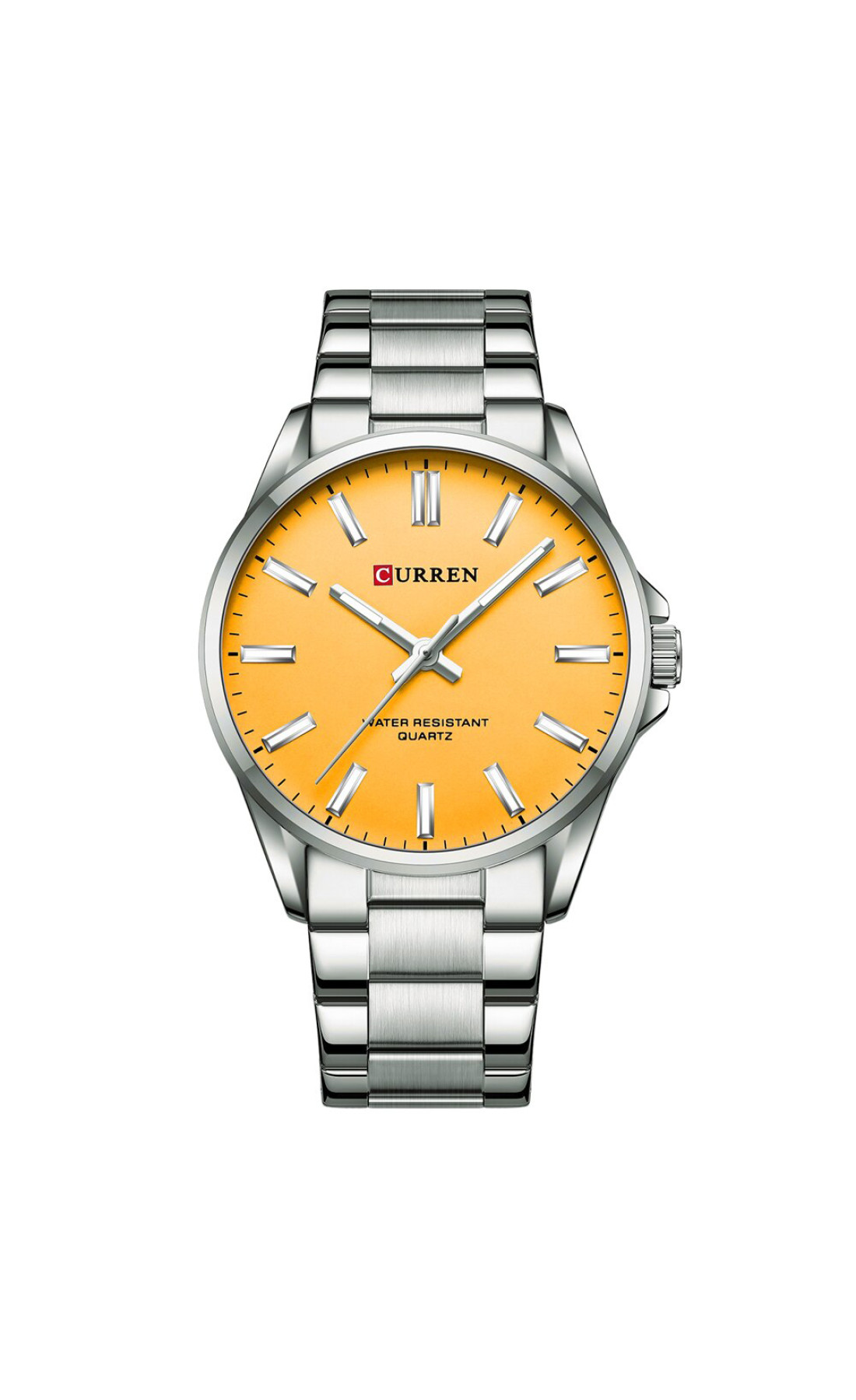 Наручні годинники Curren Curren Curren 9090 Silver-Orange
