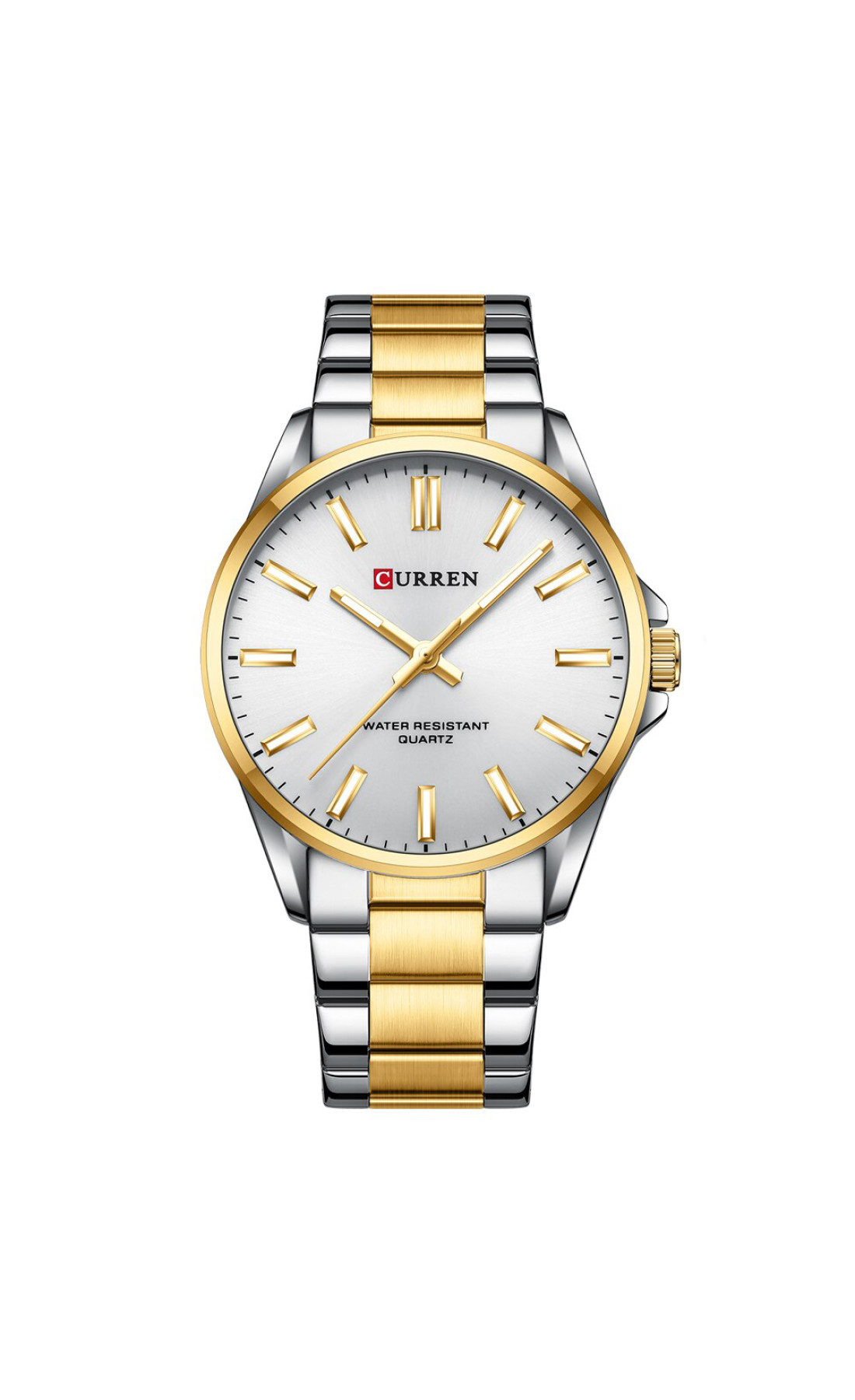 Наручні годинники Curren Curren Curren 9090 Silver-Gold-Silver