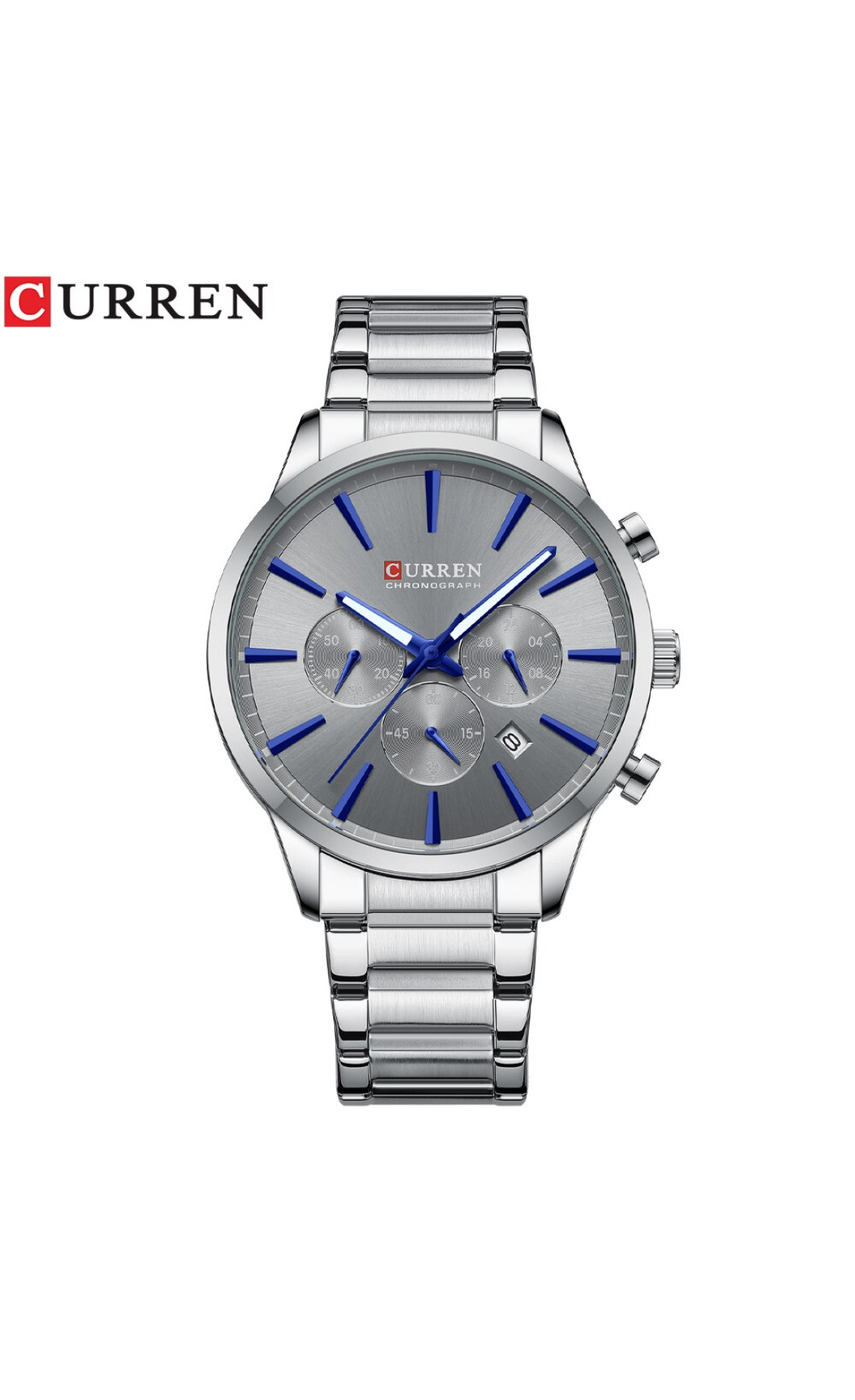 Наручні годинники Curren Curren Curren 8435 Silver-Grey