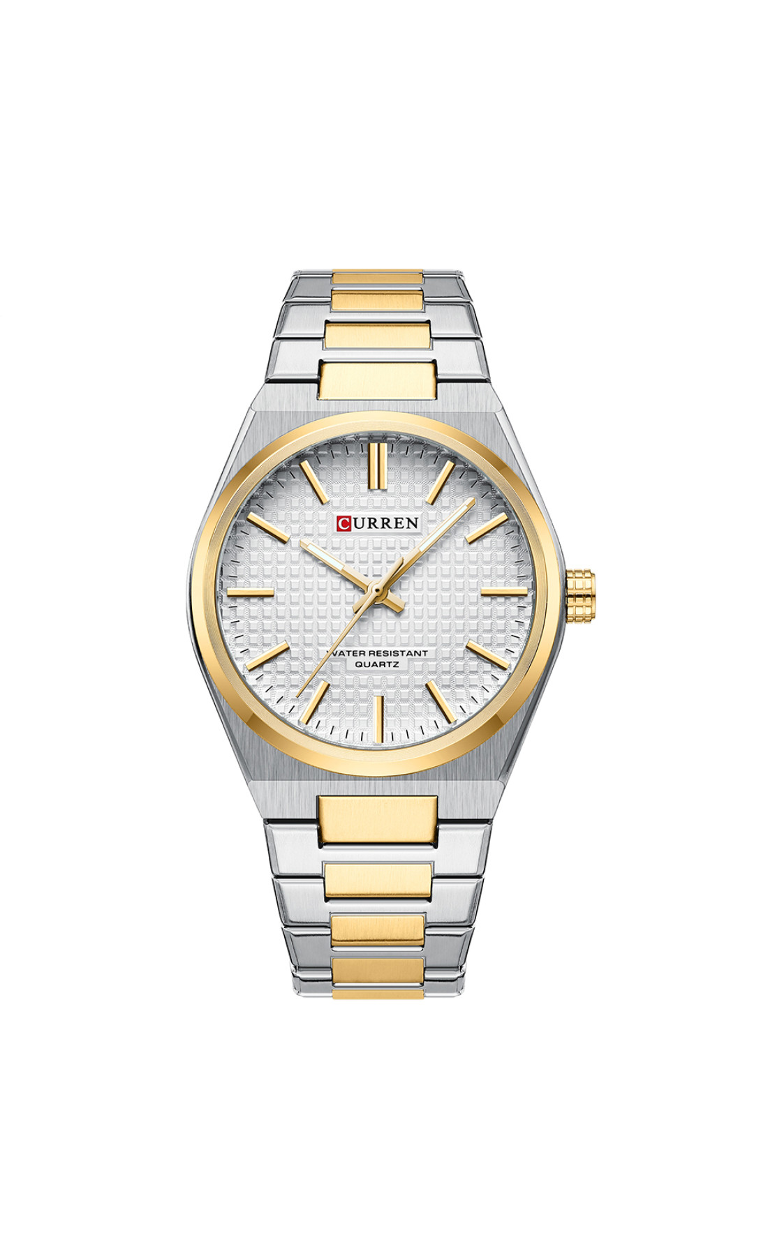 Наручні годинники Curren Curren Curren 8439 Silver-Gold-White