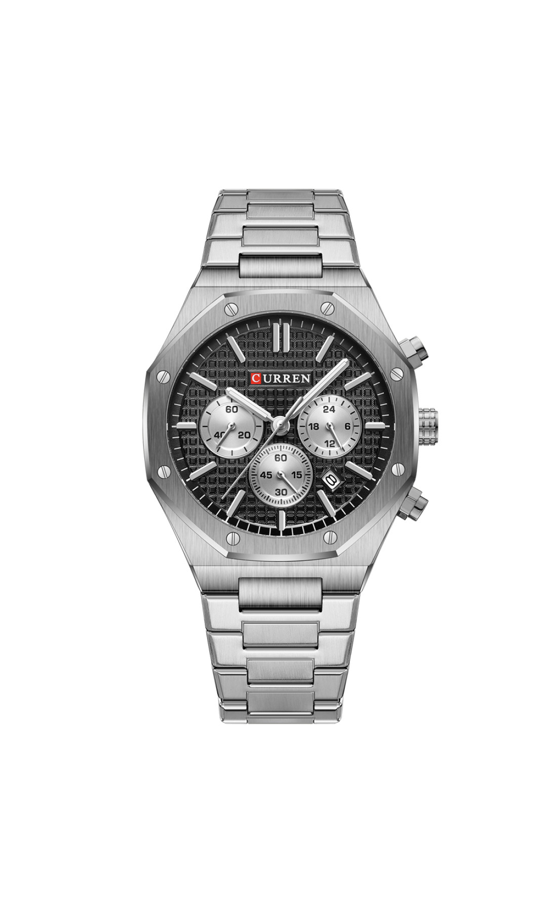 Наручні годинники Curren Curren Curren 8440 Silver-Black