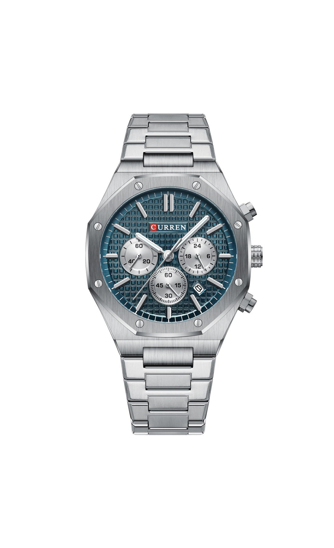 Наручні годинники Curren Curren Curren 8440 Silver-Blue