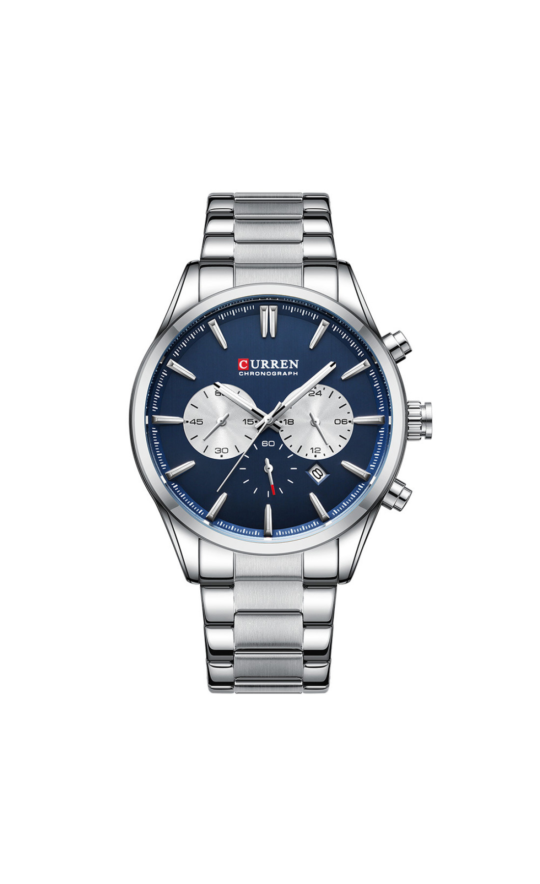 Наручні годинники Curren Curren Curren 8446 Silver-Blue