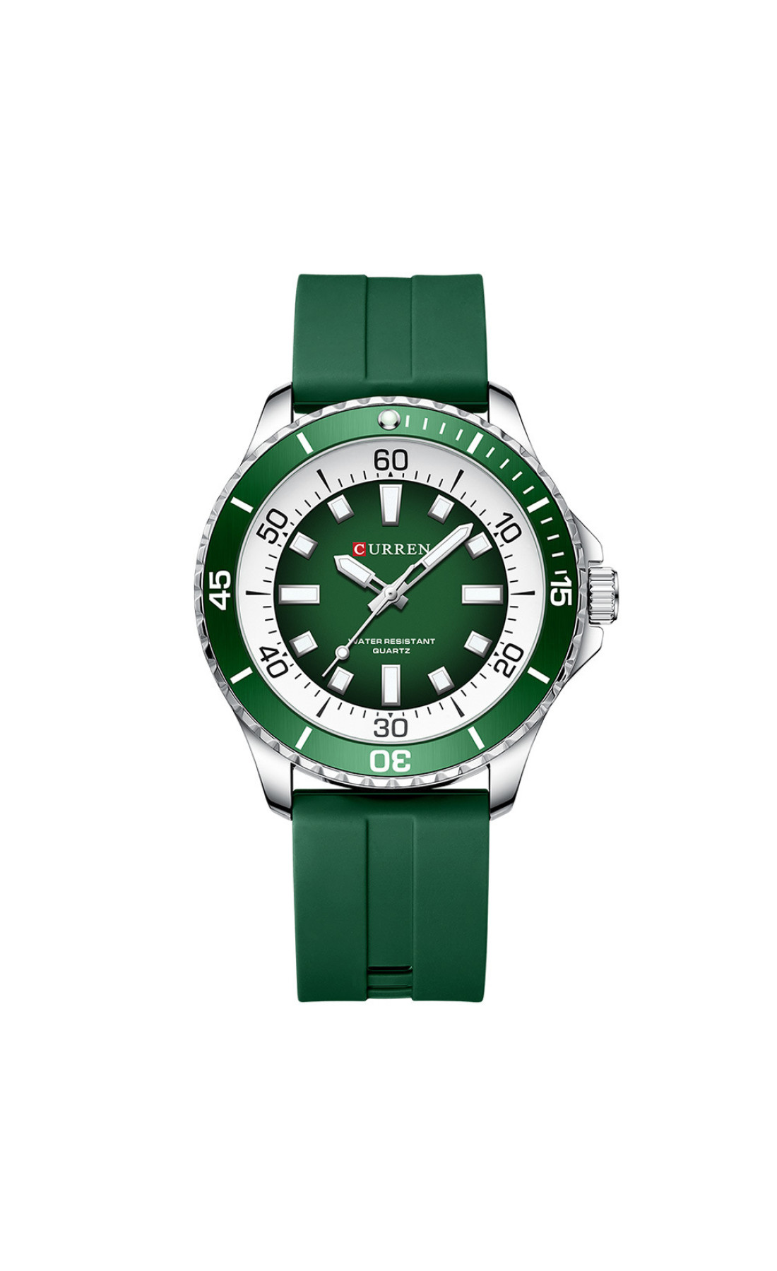 Наручні годинники Curren Curren Curren 8448 Silver-Green