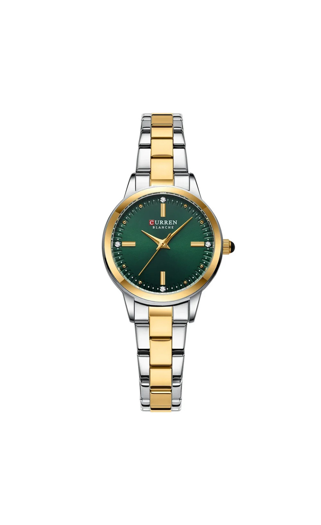 Наручні годинники Curren Curren Curren 9094 Silver-Gold-Green