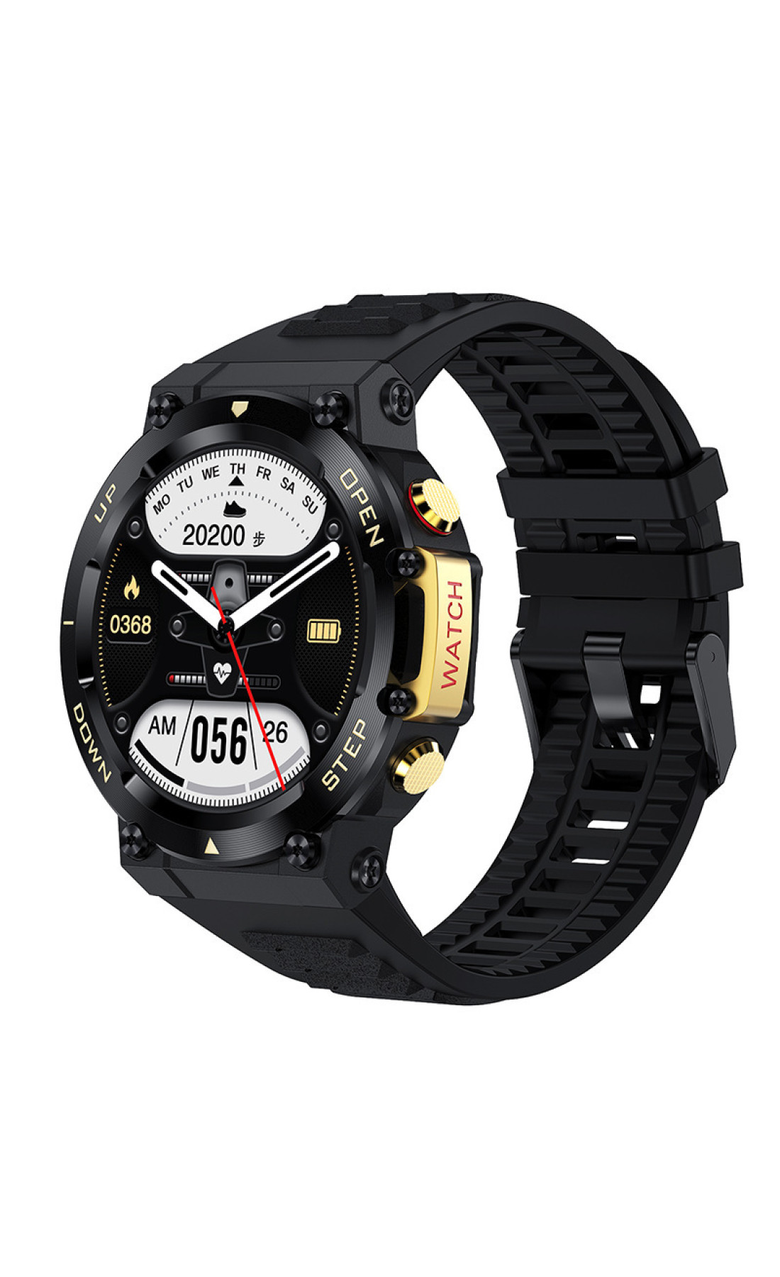 Смарт годинники Modfit Modfit Modfit Titan Black-Gold 35 мм.