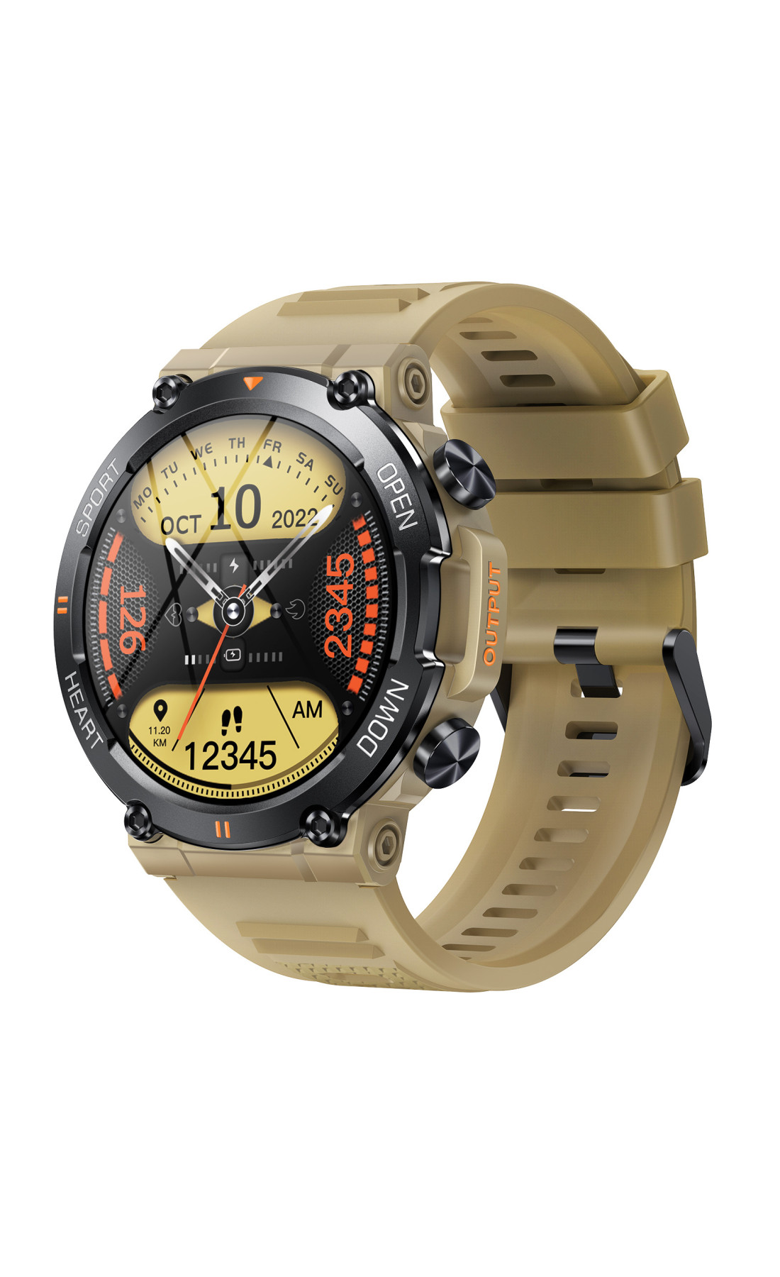 Смарт годинники Modfit Modfit Modfit Hunter Khaki 36 мм.