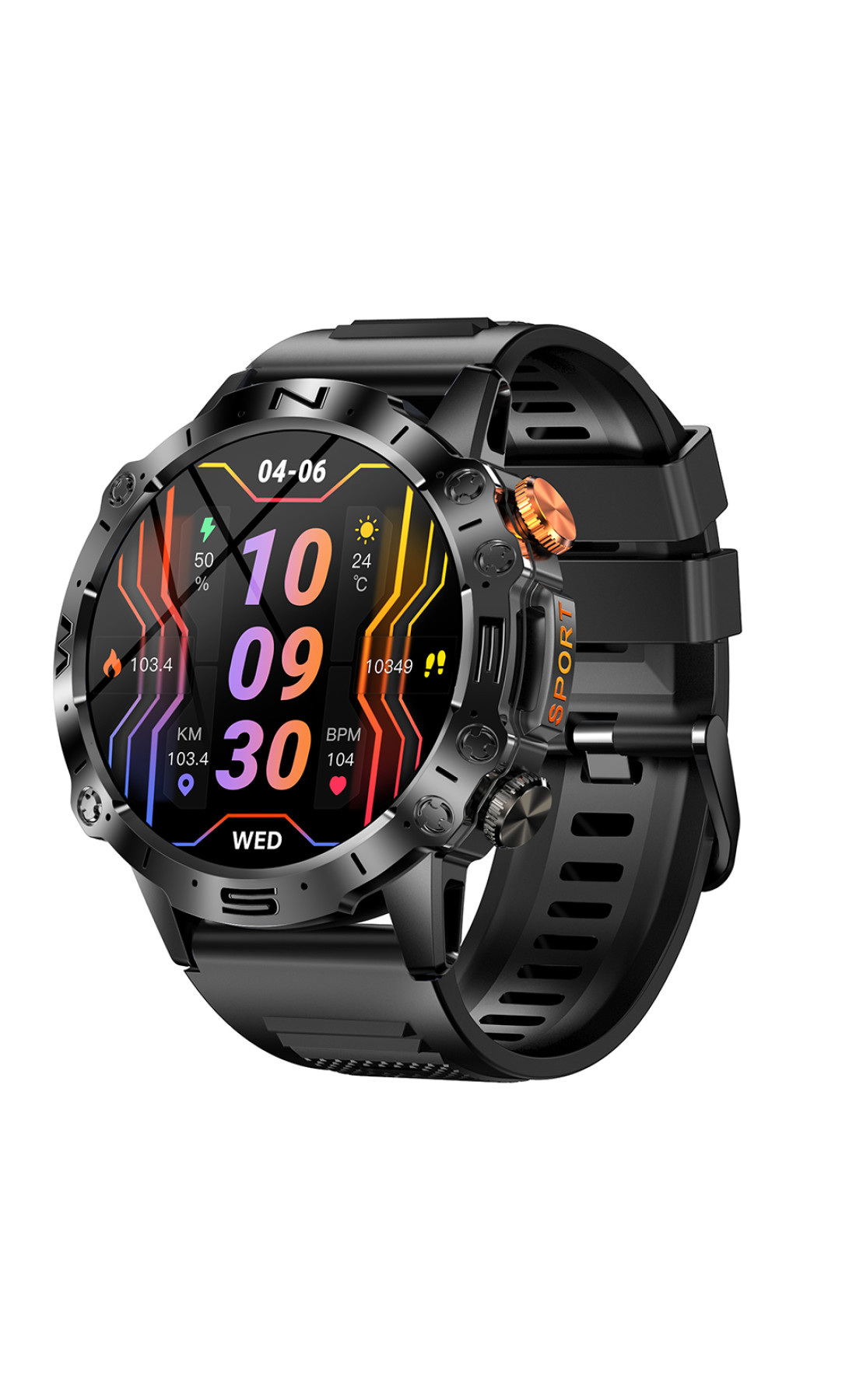 Смарт годинники Modfit Modfit Modfit Combat All Black