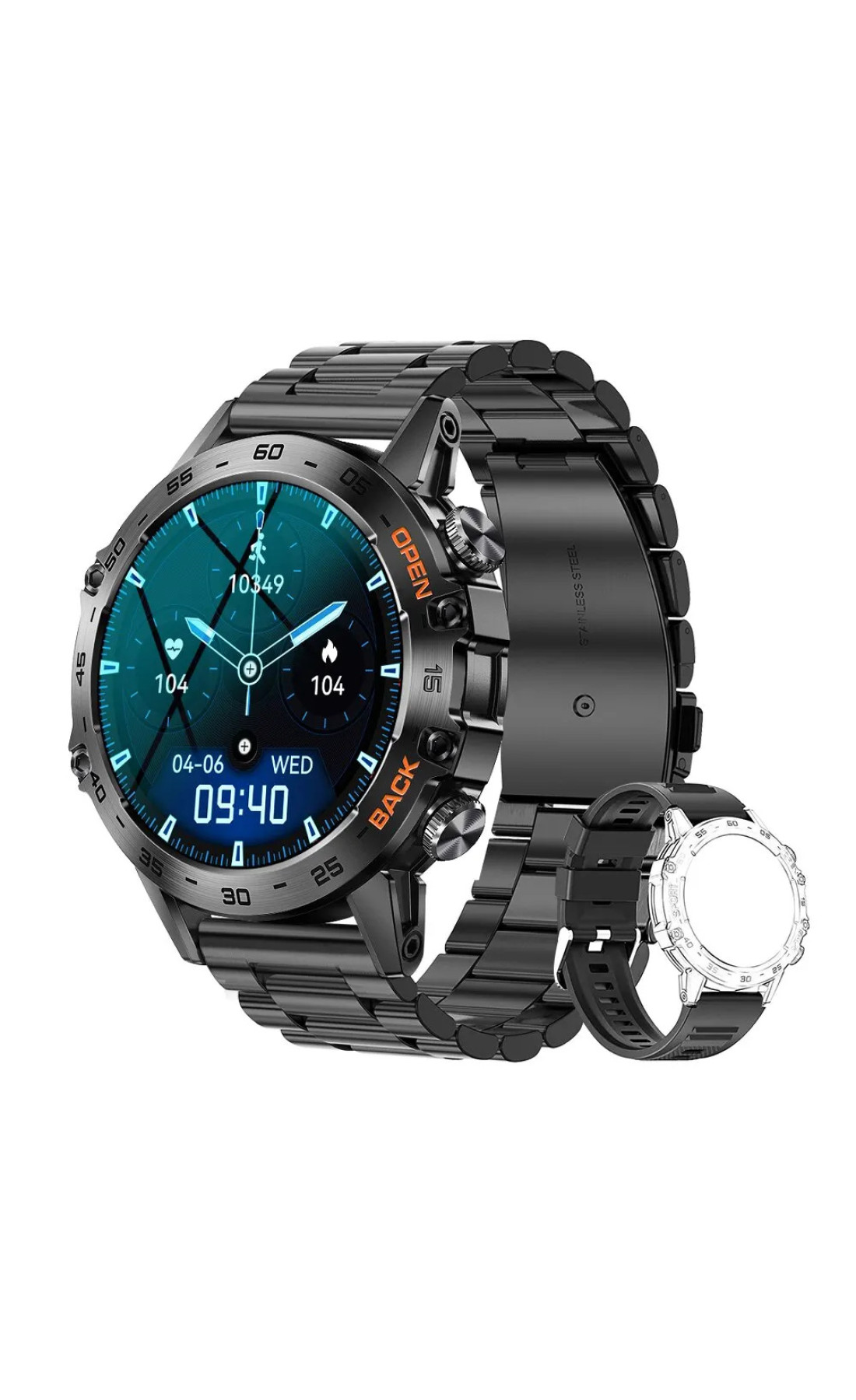 Смарт годинники Modfit Modfit Розумний годинник Modfit K52 Black