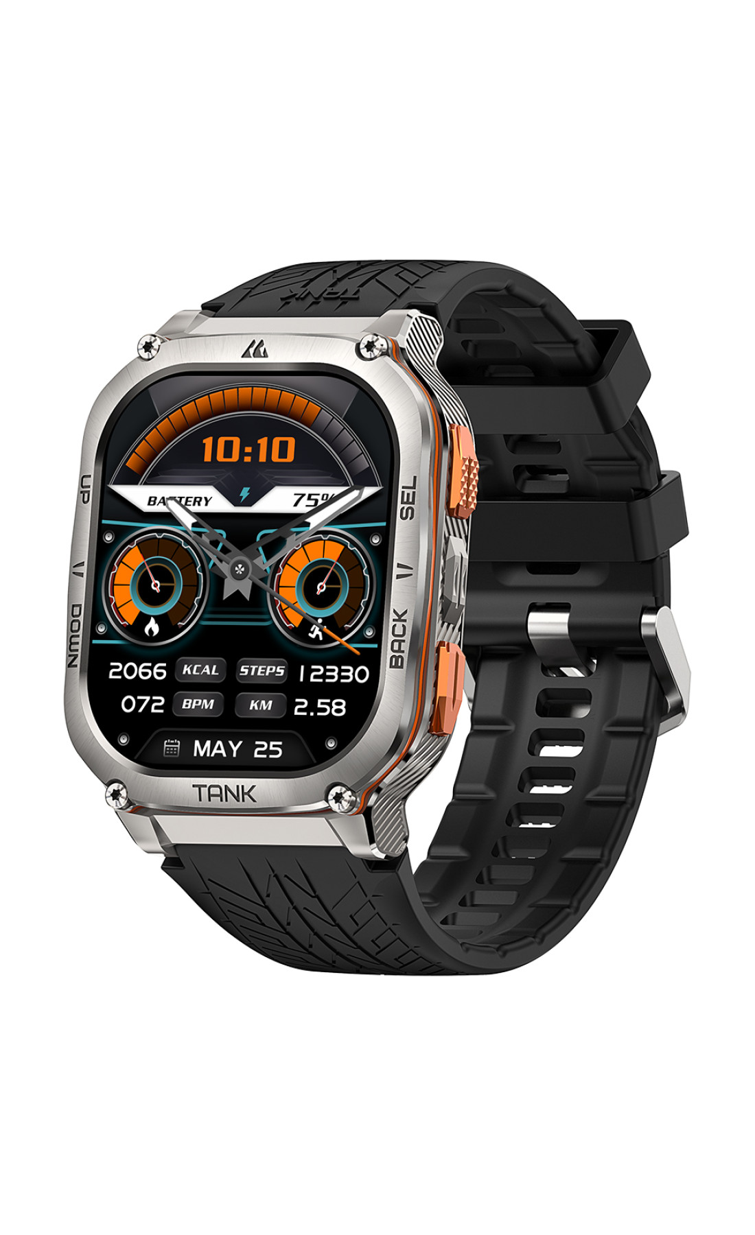 Смарт годинники Kospet Kospet Kospet TANK M3 ULTRA Silver