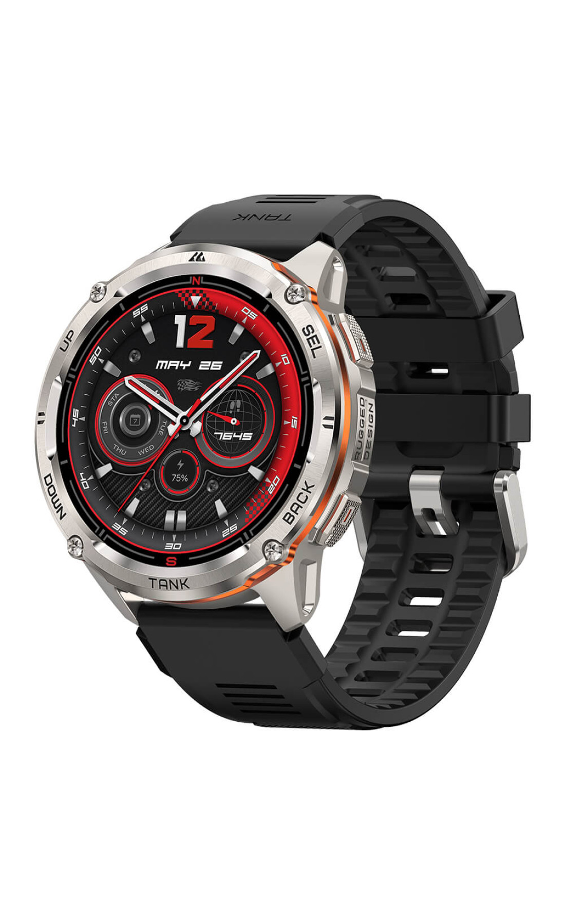 Смарт годинники Kospet Kospet Kospet TANK T3 ULTRA 2 Silver