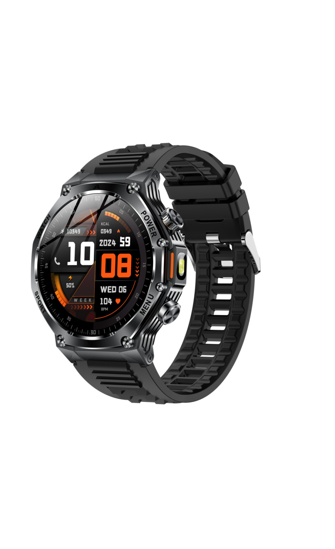 Смарт годинники Modfit Modfit Modfit Titan-X Black Silica