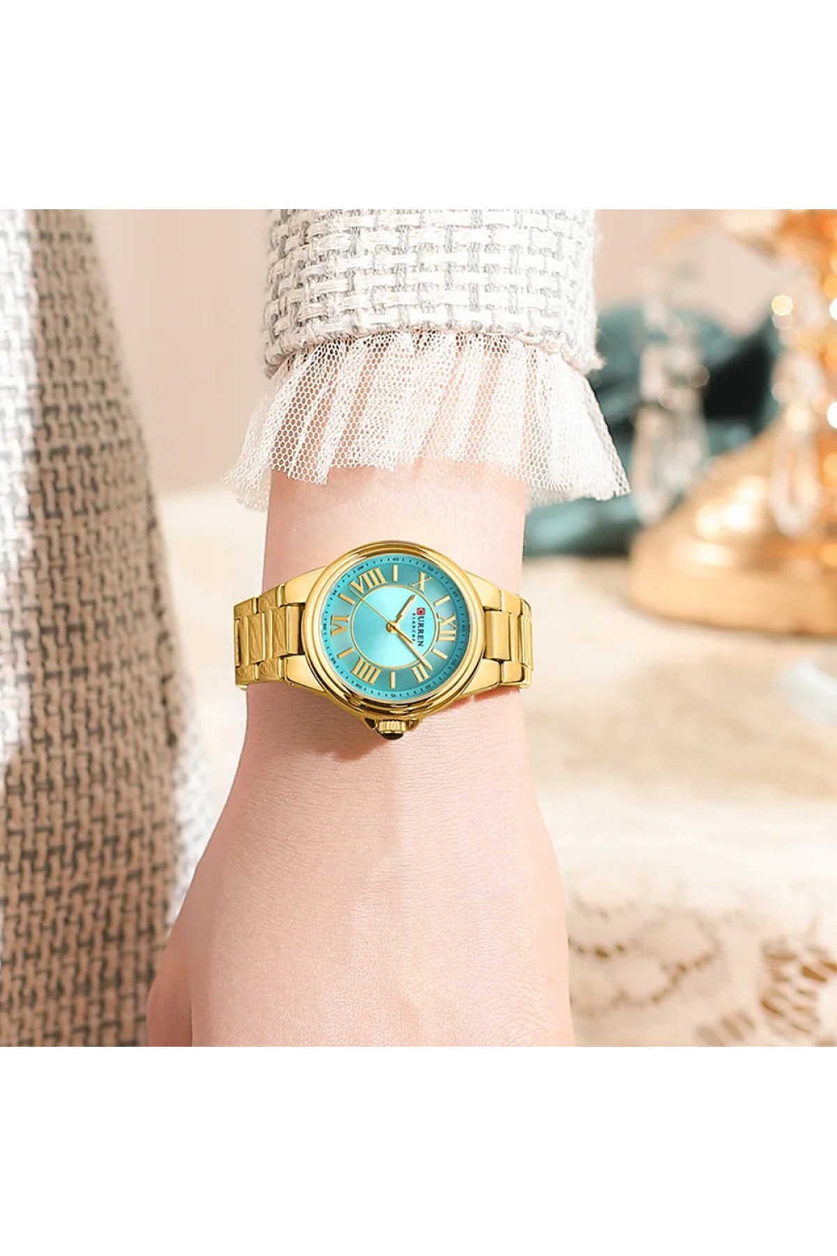 Наручні годинники Curren Curren Curren 9091 Gold-Blue