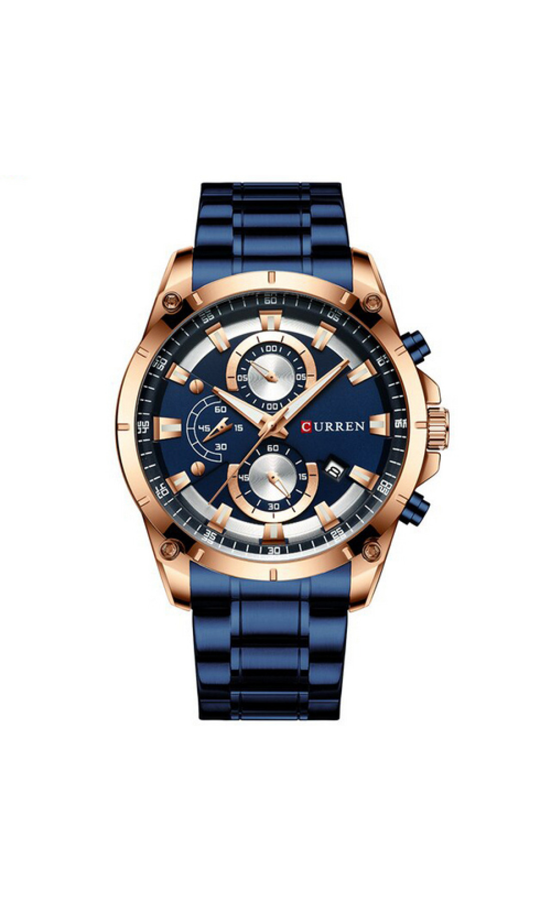 Наручні годинники Curren Curren Curren 8360 Blue-Gold