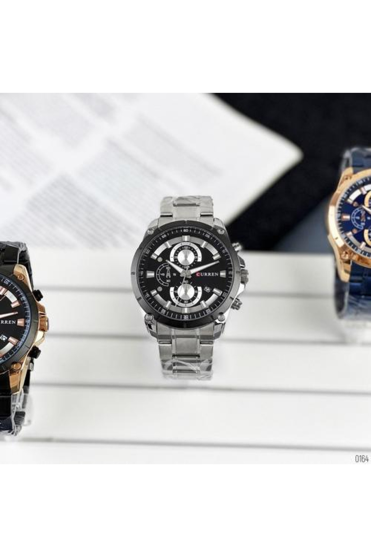 Наручні годинники Curren Curren Curren 8360 Silver-Black