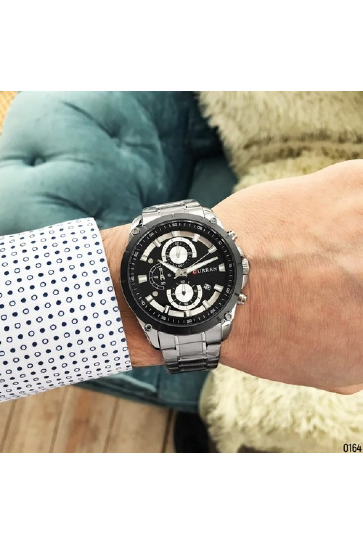 Наручні годинники Curren Curren Curren 8360 Silver-Black