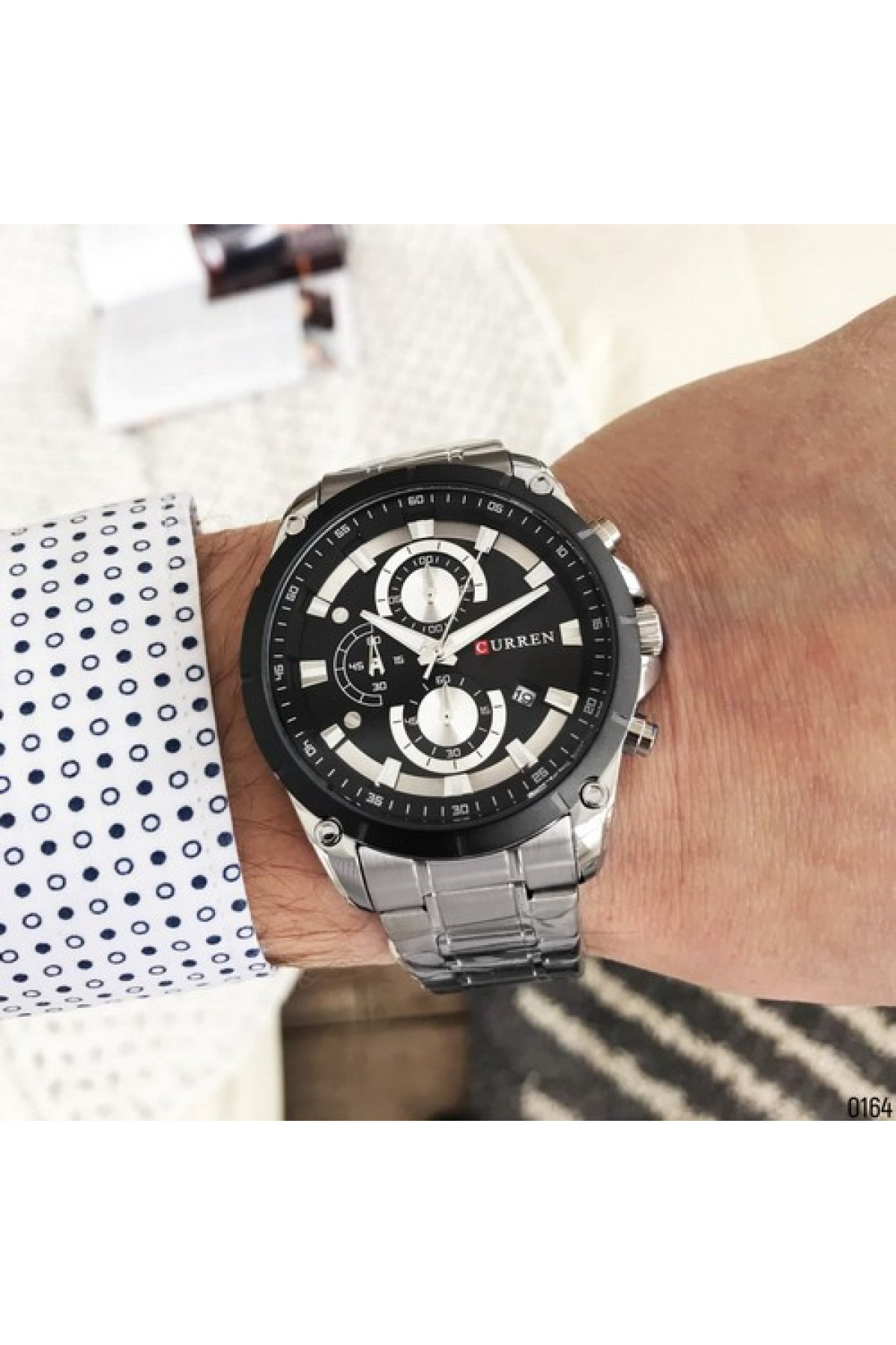 Наручні годинники Curren Curren Curren 8360 Silver-Black