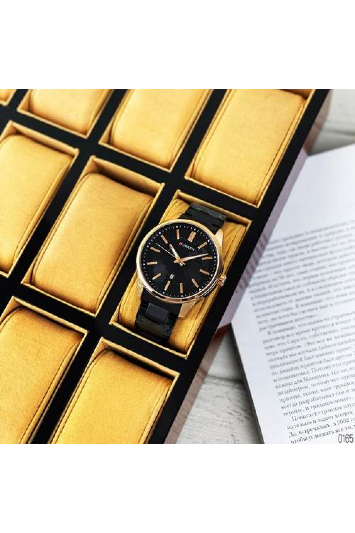 Наручні годинники Curren Curren Curren 8366 Black-Gold