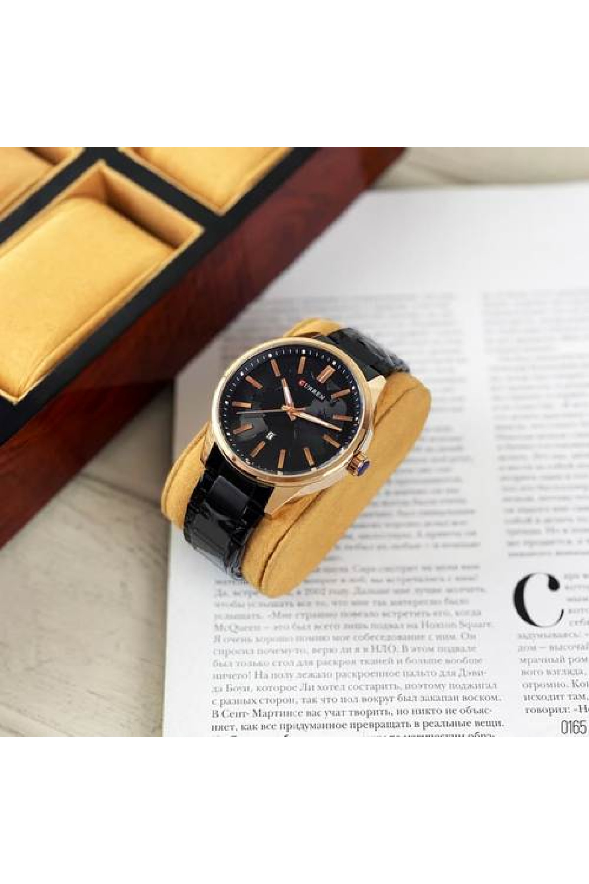 Наручні годинники Curren Curren Curren 8366 Black-Gold