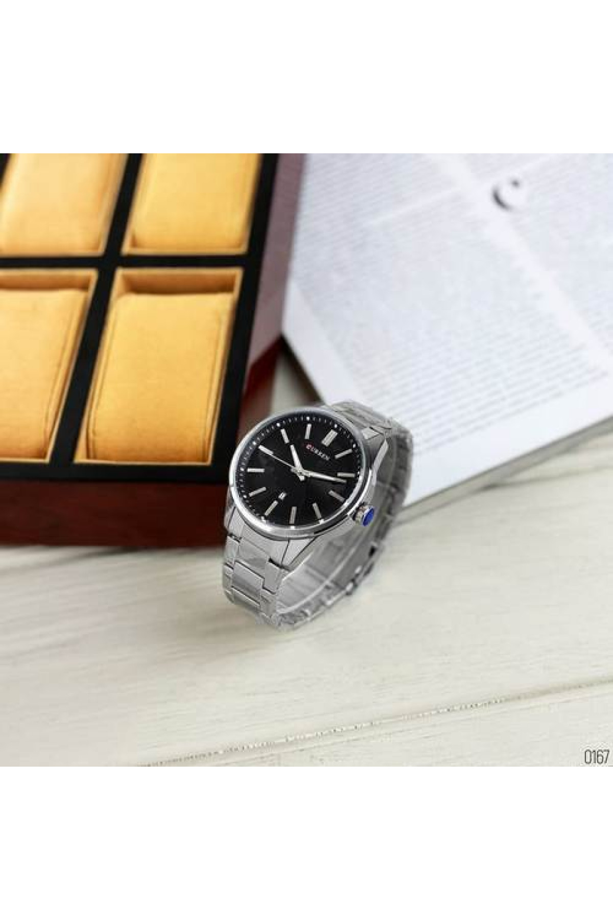 Наручні годинники Curren Curren Curren 8366 Silver-Black