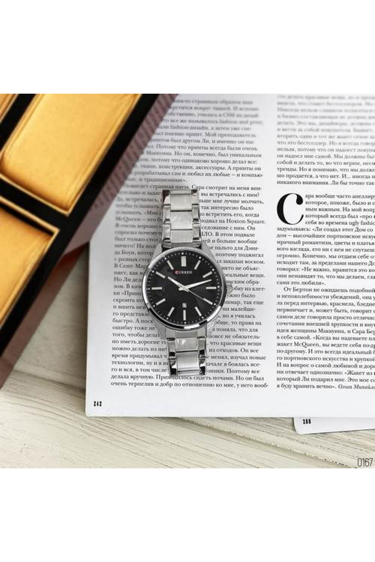 Наручні годинники Curren Curren Curren 8366 Silver-Black