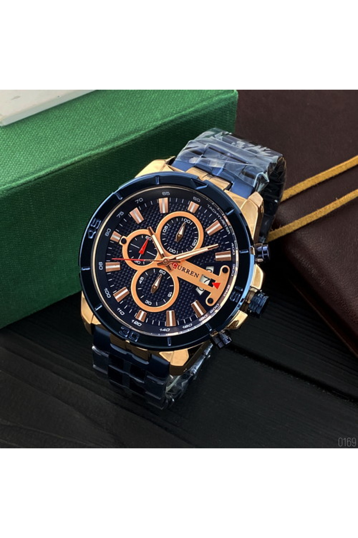 Наручні годинники Curren Curren Curren 8337 Blue-Cuprum