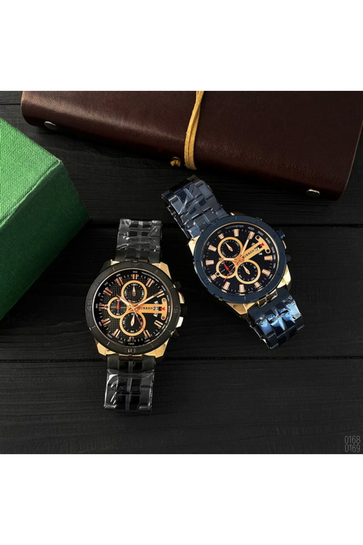 Наручні годинники Curren Curren Curren 8337 Blue-Cuprum