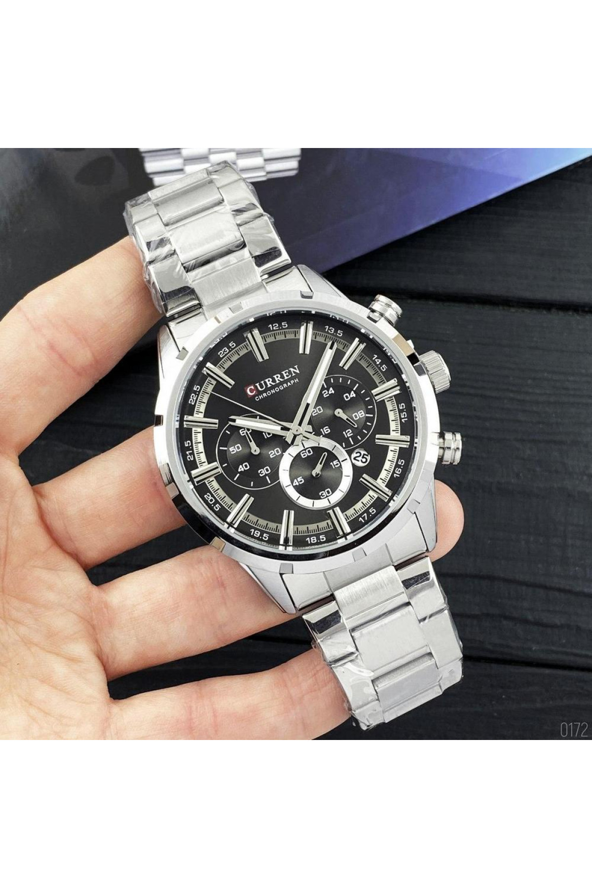 Наручні годинники Curren Curren Curren 8355 Silver-Black