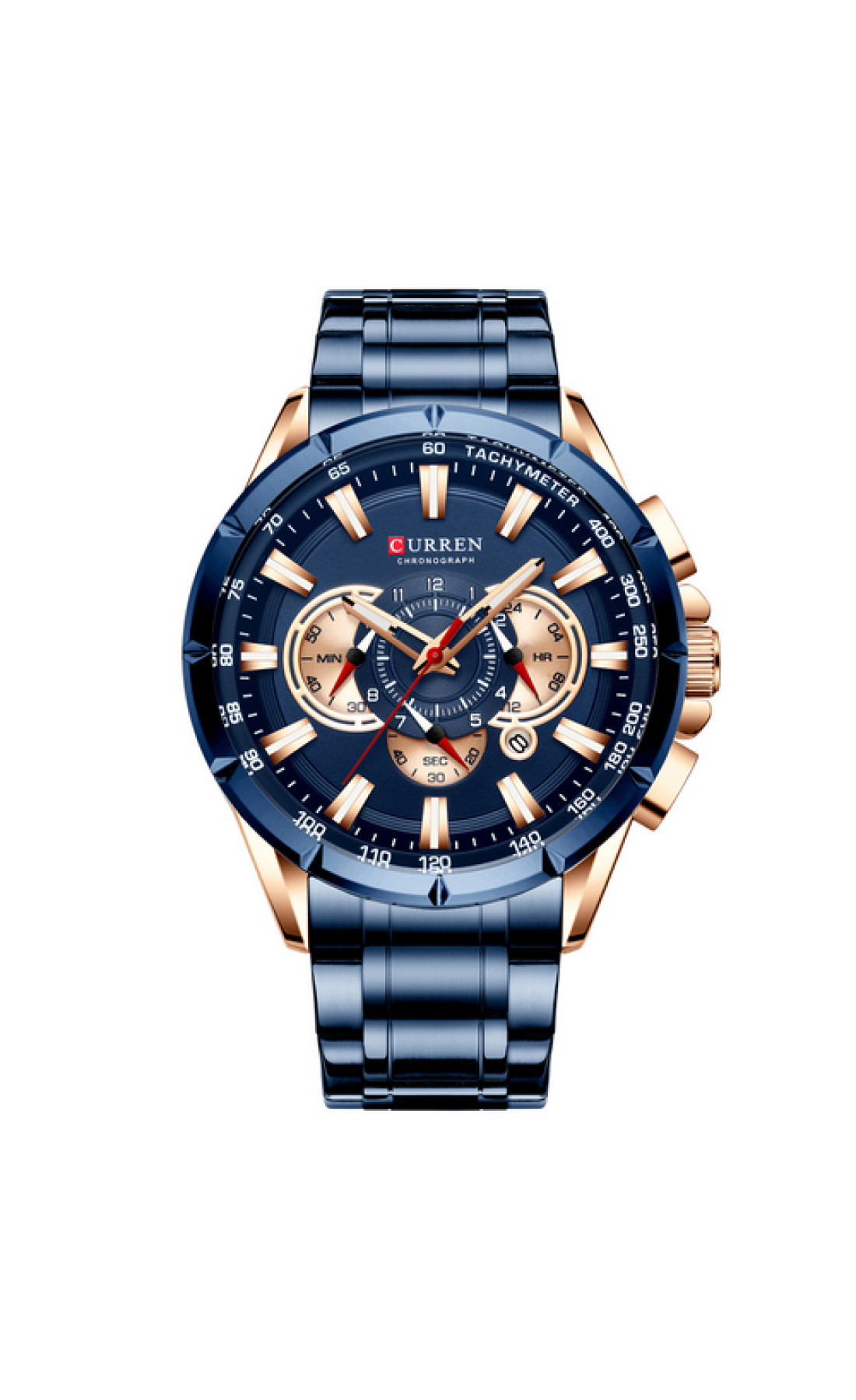 Наручні годинники Curren Curren Curren 8363 Blue-Cuprum