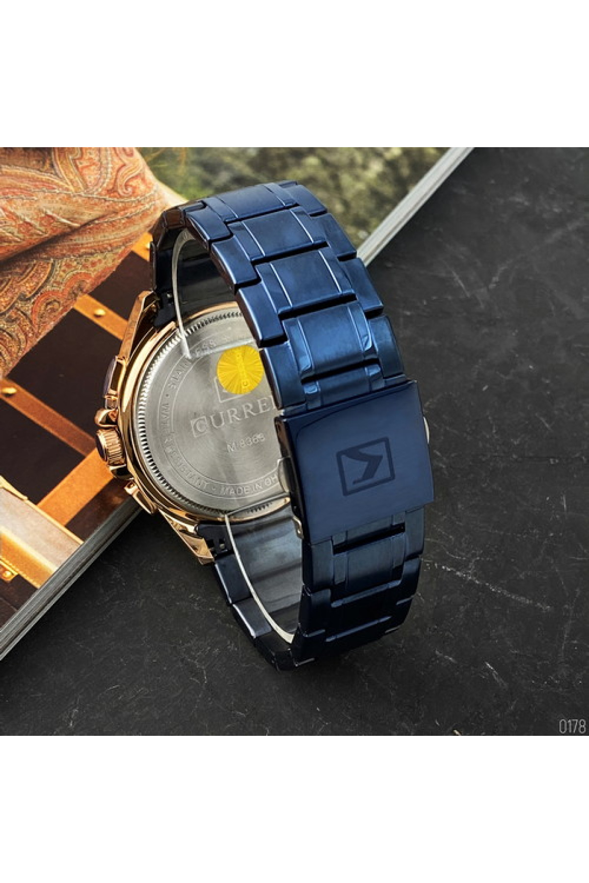 Наручні годинники Curren Curren Curren 8363 Blue-Cuprum