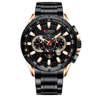 Наручні годинники Curren Curren Curren 8363 Black-Cuprum