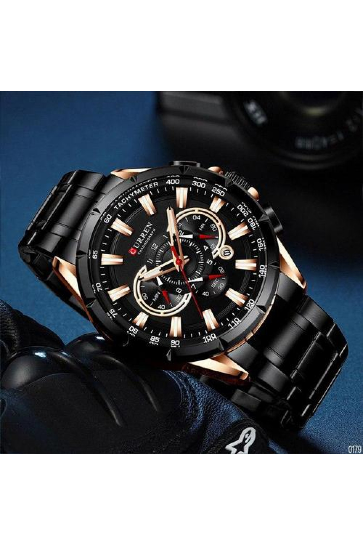 Наручні годинники Curren Curren Curren 8363 Black-Cuprum