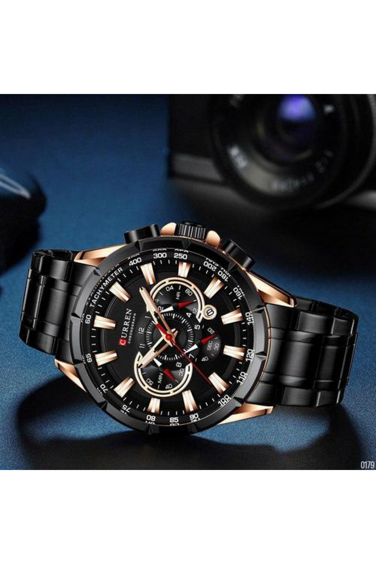 Наручні годинники Curren Curren Curren 8363 Black-Cuprum