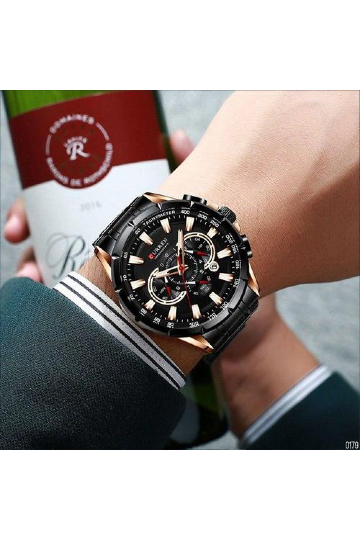 Наручні годинники Curren Curren Curren 8363 Black-Cuprum
