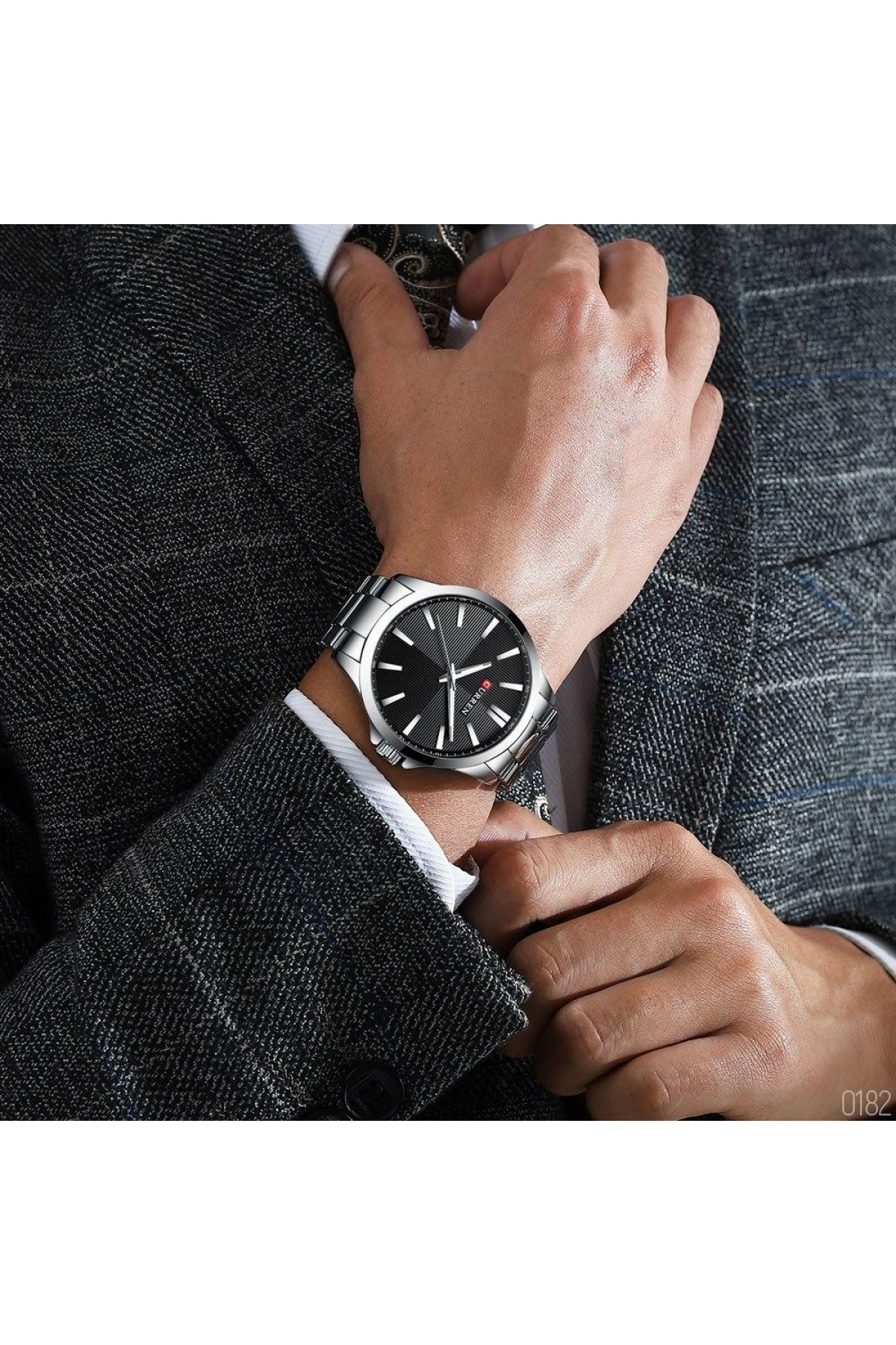 Наручні годинники Curren Curren Curren 8322 Silver-Black