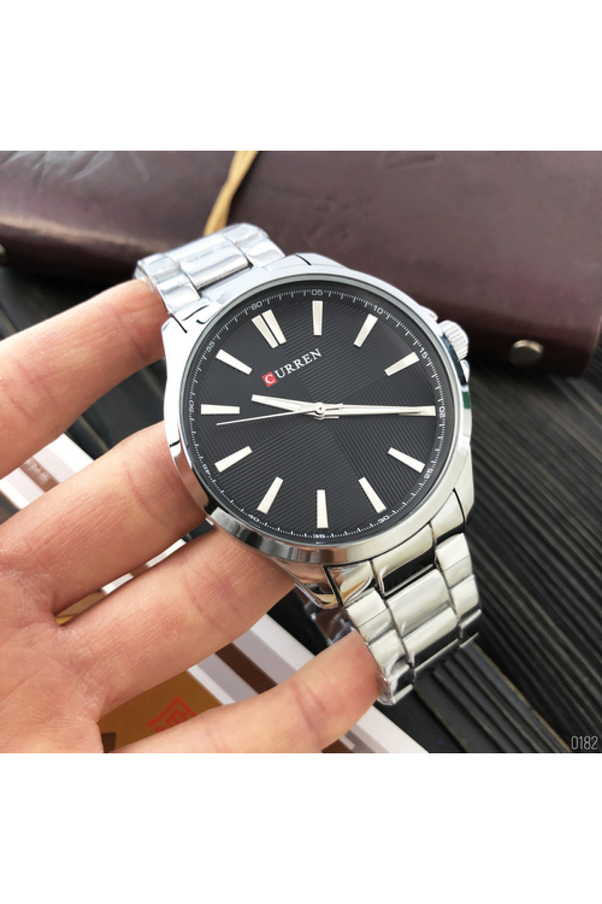 Наручні годинники Curren Curren Curren 8322 Silver-Black
