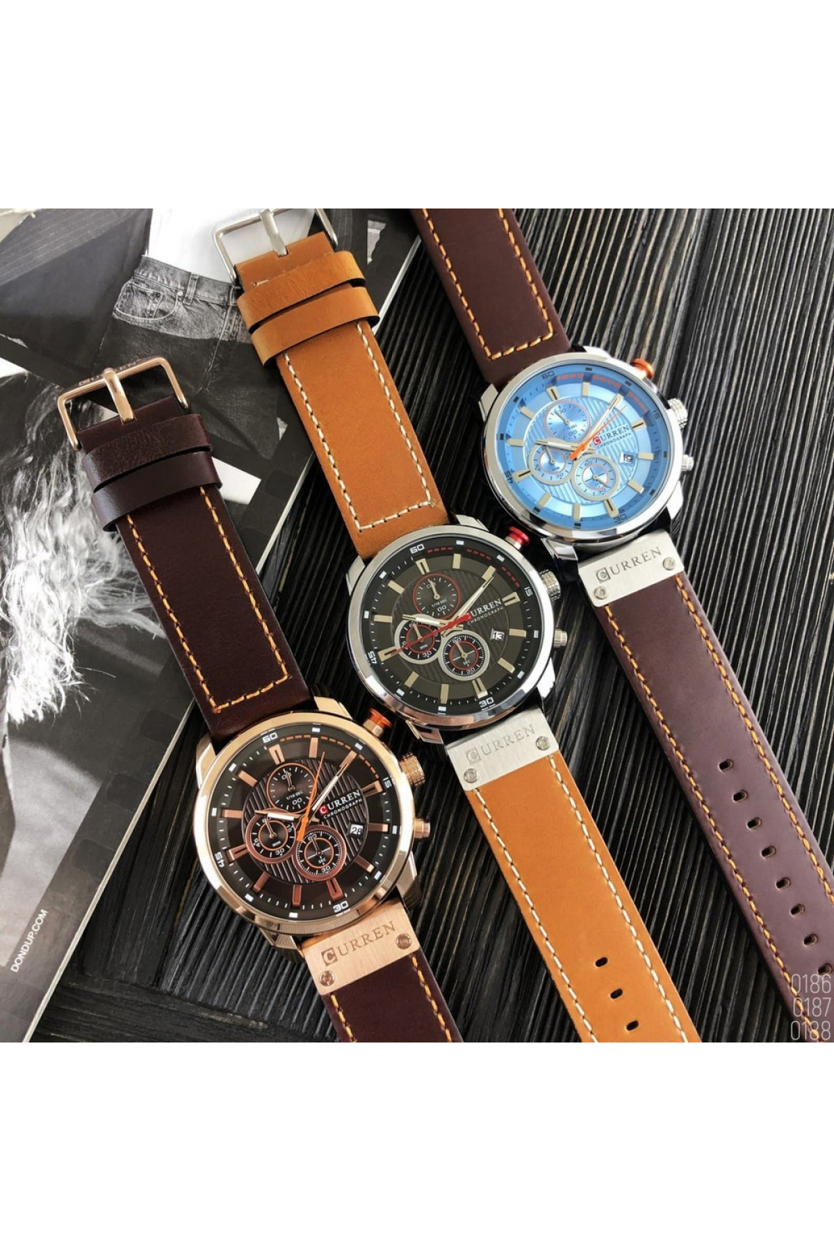 Наручні годинники Curren Curren Curren 8291 Cuprum-Brown