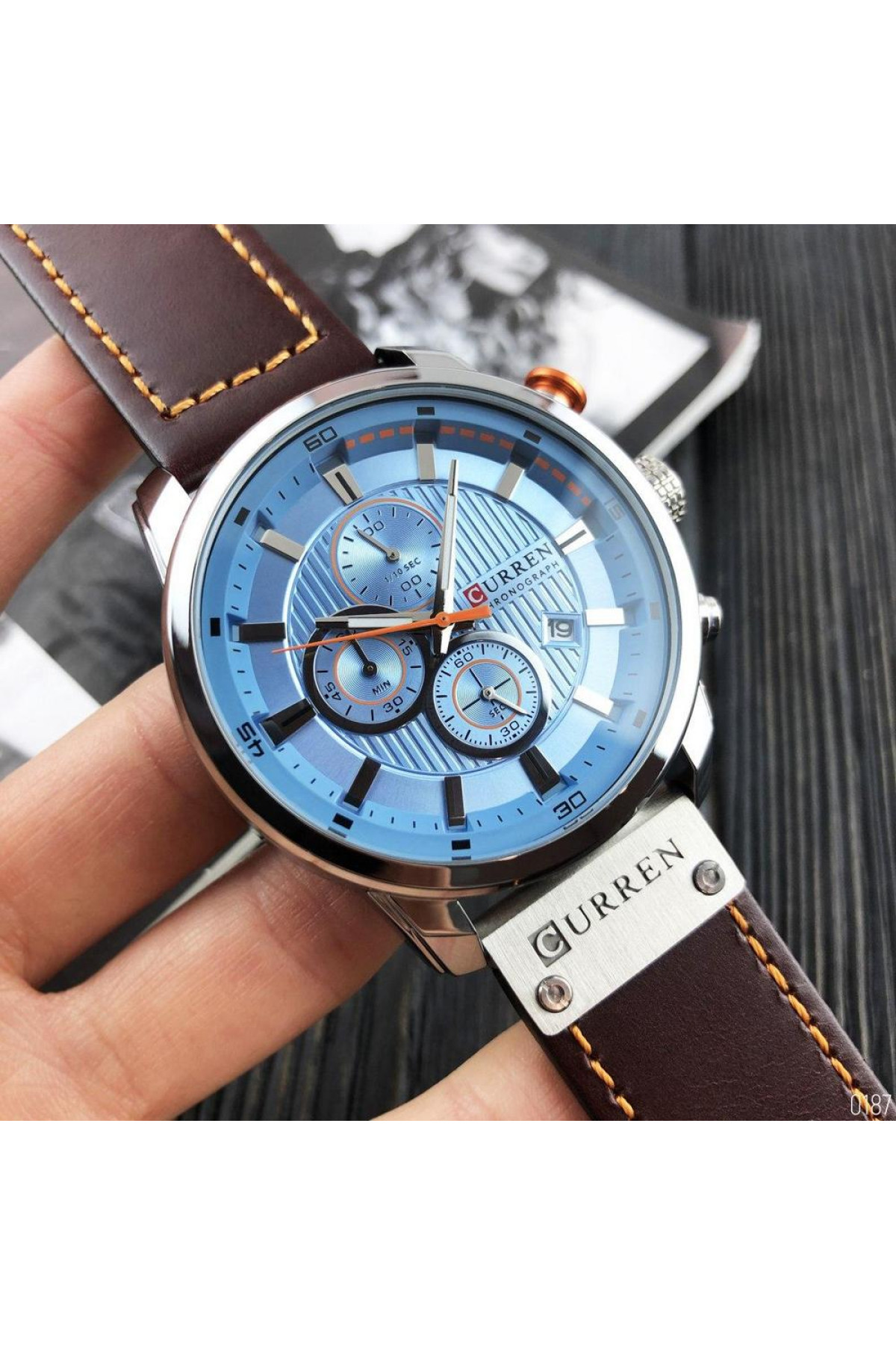 Наручні годинники Curren Curren Curren 8291 Silver-Blue