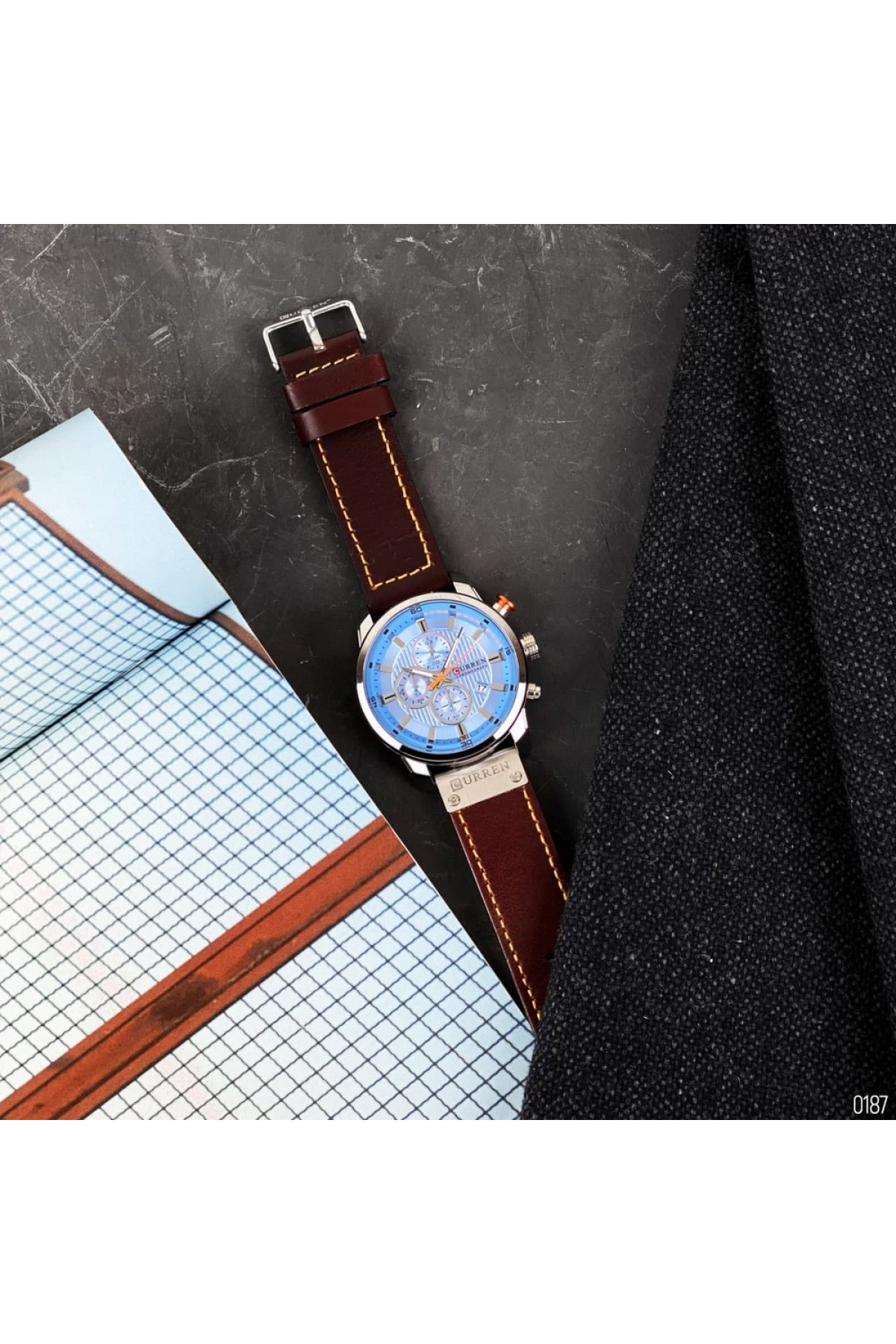 Наручні годинники Curren Curren Curren 8291 Silver-Blue