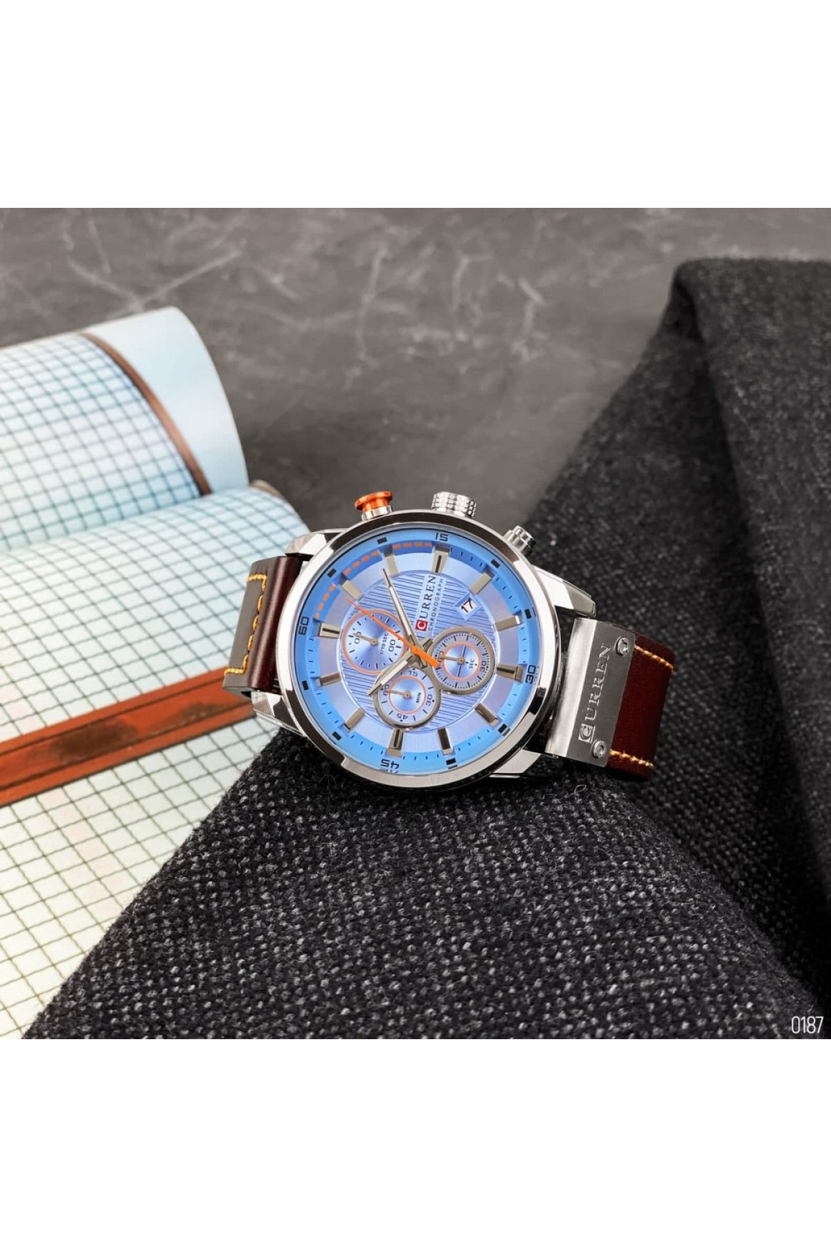 Наручні годинники Curren Curren Curren 8291 Silver-Blue