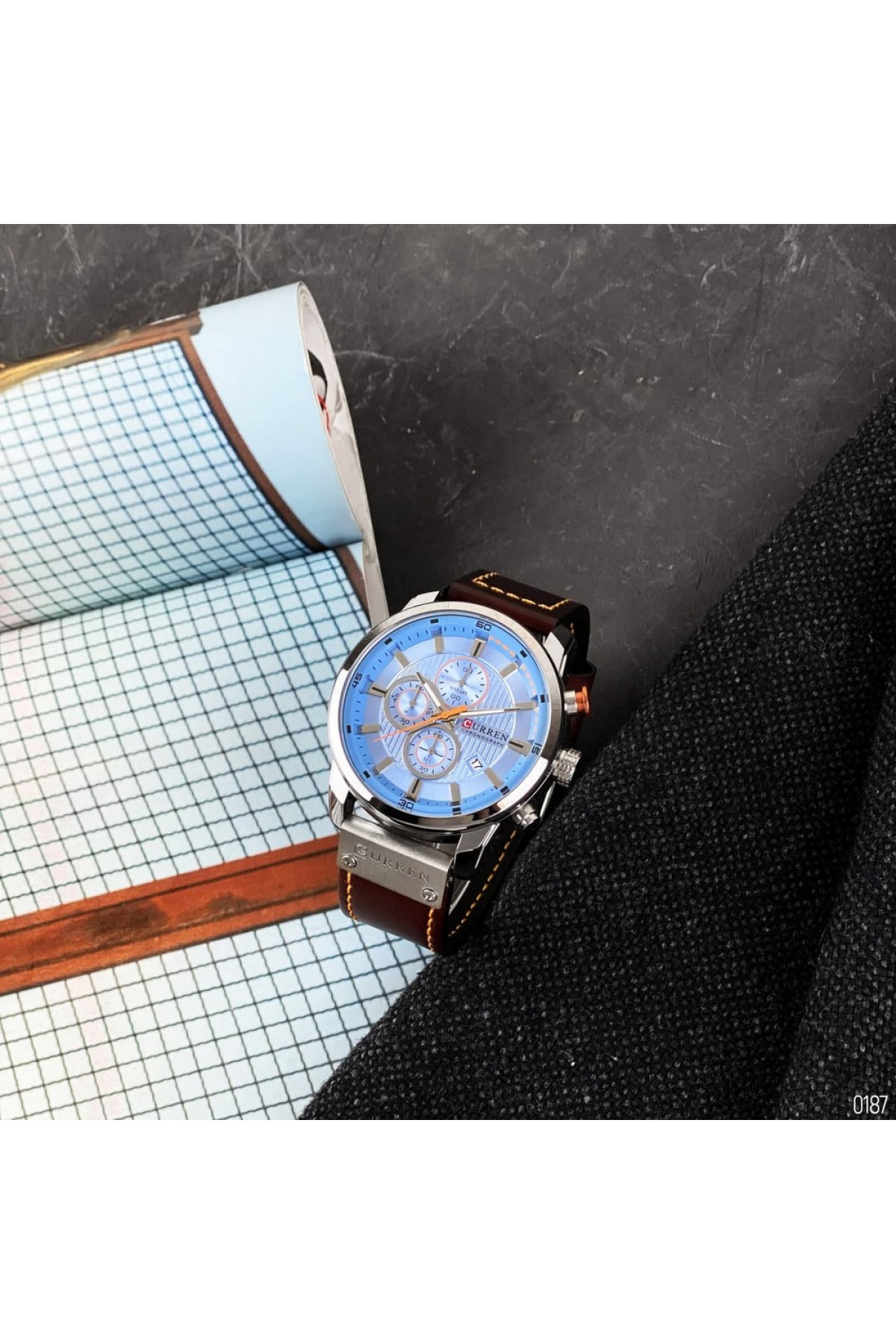 Наручні годинники Curren Curren Curren 8291 Silver-Blue